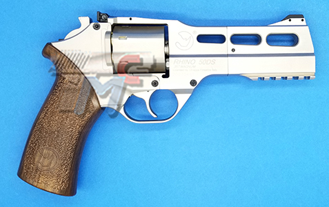 BO Chiappa Rhino 50DS .357Magnum CO2 Revolver (Silver) - Click Image to Close